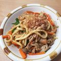 こっさん。's cooksnap of when they made 簡単☆お家の焼うどん醤油味.