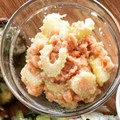eclat♡'s cooksnap of when they made ♪セロリと大根の明太マヨ和え♪.