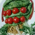 ちっけはloki's cooksnap of when they made オウムライス☆オウムそば☆.