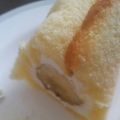 ののびのんちゃん's cooksnap of when they made ふわふわバナナのロールケーキ.