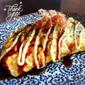 マイポ☆'s cooksnap of when they made 簡単＊節約＊美味♪もやしのお好み焼き風.