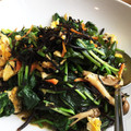 エビビンバ's cooksnap of when they made ひじきと小松菜の炒め物.