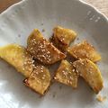 まゆみ××'s cooksnap of when they made フライパンで簡単☆揚げない大学イモ.