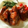 naomix2004's cooksnap of when they made 焼肉のタレとジャムで簡単スペアリブ☆.