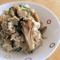 hiroerico's cooksnap of when they made ◎舞茸とシソの混ぜご飯◎.