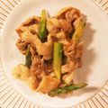 ☆ユリーカ☆'s cooksnap of when they made 豚バラとアスパラの炒め.