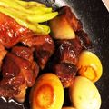 クックYM898Q☆'s cooksnap of when they made フライパンで☆簡単！やわらか豚の角煮.