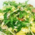 みぽぴぽ's cooksnap of when they made 水菜と卵のコンソメ炒め.