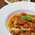 1646's cooksnap of when they made 圧力鍋でひよこ豆のトマトソース煮込み.