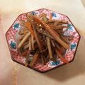 romia's cooksnap of when they made しみじみ美味しい♪きんぴらごぼう.