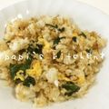 papikun's cooksnap of when they made 簡単♡栄養満点！しらす炒飯.