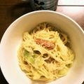 u_mi_n's cooksnap of when they made 焼きそばカルボナーラ.