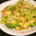 Yuzuksc's cooksnap of when they made あと一品に☆キャベツと厚あげの炒め物.