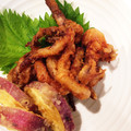 hiwanori's cooksnap of when they made 簡単！美味しいイカのから揚げ.