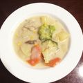 さの氏's cooksnap of when they made ★芽キャベツのクリームコーンシチュー★.