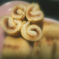＊SHIBA＊'s cooksnap of when they made 節約おかず♡ちくわと油揚げのクルクル巻き.