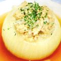 yotiko's cooksnap of when they made まるごと新玉ねぎスープ！.