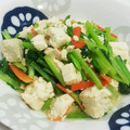 lina☆sally's cooksnap of when they made 小松菜と豆腐の炒め物.