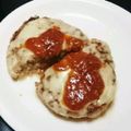 お塩～'s cooksnap of when they made 一番簡単★ハンバーグ.