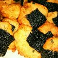 乃凪ママ's cooksnap of when they made 里芋とたらこの磯辺揚げ＊チーズ入り＊.