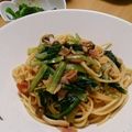 ぴょん☆12's cooksnap of when they made ランチ！ほうれん草のさっぱり和風パスタ.