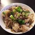 てらちー's cooksnap of when they made 牛肉とごぼうとこんにゃくの炊き込みごはん.