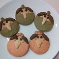 COjiRi's cooksnap of when they made ひな祭り★お雛さま♪お内裏さま★クッキー.