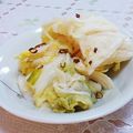 旦那は皿洗い's cooksnap of when they made 白菜のお漬物.