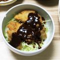 さえっ子's cooksnap of when they made 名古屋飯！味噌カツ丼.