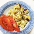 きえこ's cooksnap of when they made さつまいもベーコンしめじのおかずサラダ.