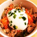S☆hiro's cooksnap of when they made 簡単☆温たま豚丼.