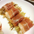 muumi☆'s cooksnap of when they made みょうがの生ハム巻き.