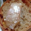 シングルアイシャドウ's cooksnap of when they made カマンベールチーズ＆ハニートースト.