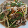 rikutanmam's cooksnap of when they made 豚とろとろ青椒肉絲　チンジャオロース.
