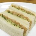 chou*'s cooksnap of when they made 和風サンドウィッチ〜そぼろサンド〜.