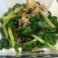 TMKnyanya's cooksnap of when they made 水菜のおひたし.