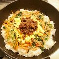 南おけいはん's cooksnap of when they made 簡単つまみ〜もやしナムル.