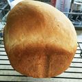 LU…'s cooksnap of when they made HBで★もっちり米粉食パン.