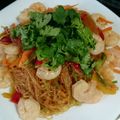 matsu_yome's cooksnap of when they made エビと春雨の蒸し炒め☆鍋１つ定番タイ料理.