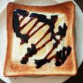レフィア's cooksnap of when they made チョコチーズトースト☆.