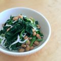 hiroerico's cooksnap of when they made ☆ほうれん草納豆☆.