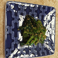 ●雪だるま●'s cooksnap of when they made 覚え書き☆簡単！ほうれん草の胡麻和え！.