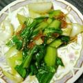 ヨシヨッシー's cooksnap of when they made チンゲン菜と干しエビオイスターソース炒め.