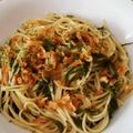 アヨシッチ's cooksnap of when they made タバスコ＆めかぶのピリ辛ふわとろパスタ.