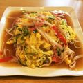 あまさん☻'s cooksnap of when they made 簡単 エバラのラーメンスープの素で天津飯.