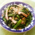 えれぼん's cooksnap of when they made 小松菜とハムの和えもの.