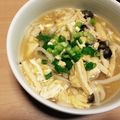 hapyn's cooksnap of when they made 生姜たっぷりあったまる♡あんかけうどん.