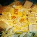 todachima's cooksnap of when they made 高野豆腐と薄揚げの卵とじ.