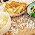 layla＊'s cooksnap of when they made 耳も美味しいフレンチトースト.