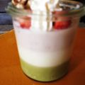 かつをだ's cooksnap of when they made 簡単☆苺のミルクプリン.